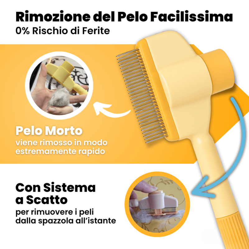 Spazzola Fulmine per il Pelo⚡🐾