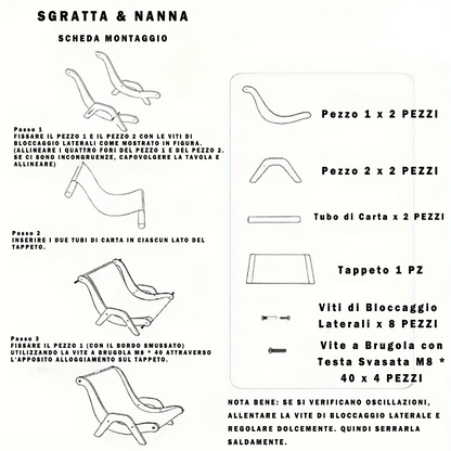 Poltrona Tiragraffi Graffi&Nanna